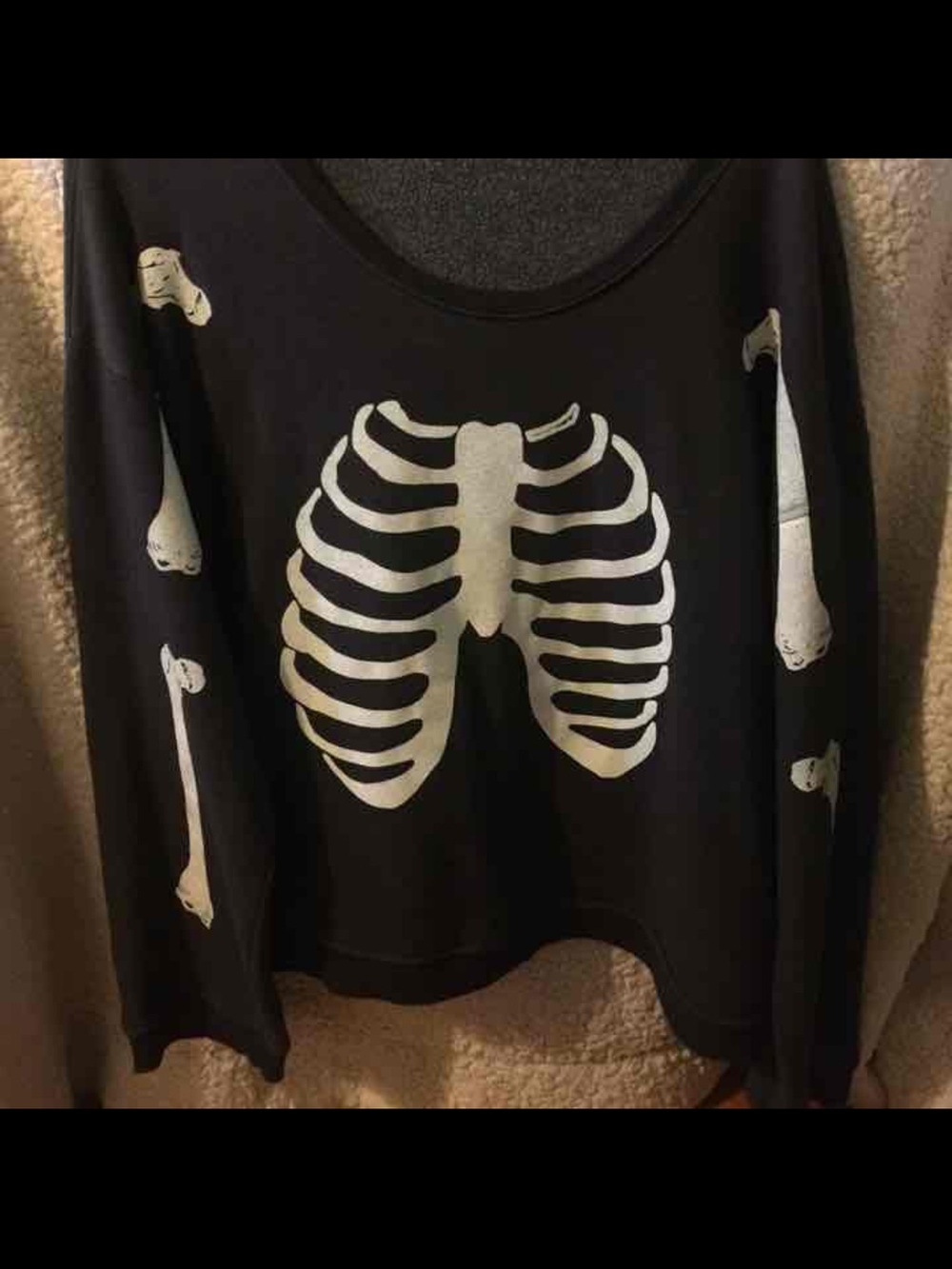 Wildfox Skeleton Bones Sweater - Picture 4 of 4